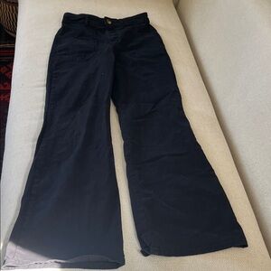 Marine Layer Black Boot cut pants size 8